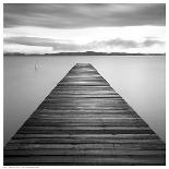 Evening Jetty-M^ Mun-Laminated Art Print