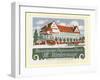 M Niedermayr's Paper Goods Factory, Rosenheim, Bavaria, Germany-null-Framed Giclee Print