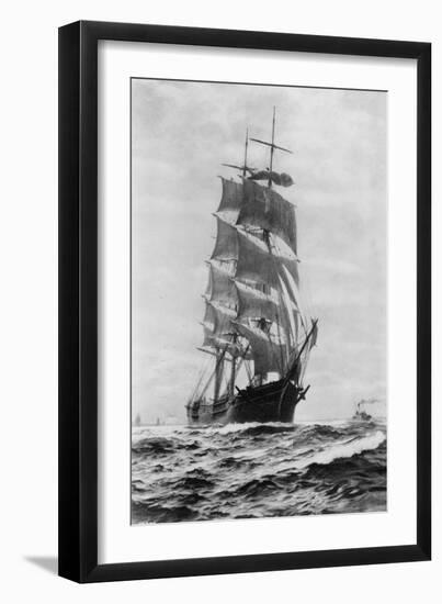 M.P. Grace (Sailing Ship)-Asahel Curtis-Framed Premium Giclee Print