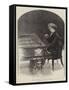 M Paderewski at the Pianoforte-Henry Marriott Paget-Framed Stretched Canvas