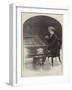 M Paderewski at the Pianoforte-Henry Marriott Paget-Framed Giclee Print