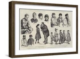 M Pasteur's Experiments in Paris for the Cure of Hydrophobia, the Doctor and Some of His Patients-Charles Paul Renouard-Framed Giclee Print