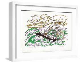 M - Retour d'Islande-Charles Lapicque-Framed Limited Edition