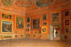 Interior in the Medici Palace-M. Romani-Stretched Canvas