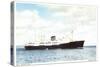 M.S. Midnatsol, Bergen Line, Dampfer in Fahrt-null-Stretched Canvas