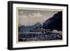 M.S. Monte Olivia, Dampfer, Hamburg Süd, Fjord-null-Framed Giclee Print