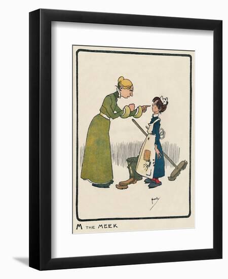 'M the Meek', 1903-John Hassall-Framed Giclee Print