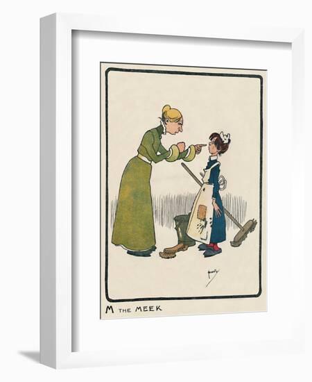 'M the Meek', 1903-John Hassall-Framed Giclee Print