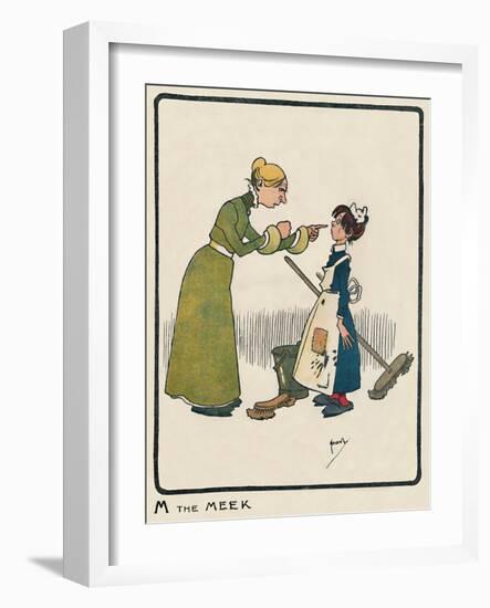 'M the Meek', 1903-John Hassall-Framed Giclee Print