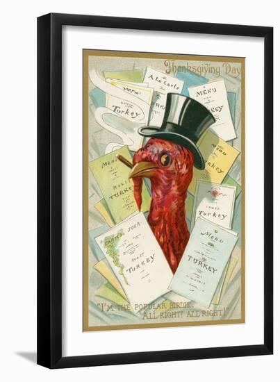 'M the Popular Birdie-null-Framed Art Print