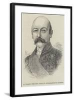 M Tissot, the New French Ambassador to London-null-Framed Giclee Print