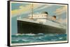 M.V. Britannic, Ocean Liner-null-Framed Stretched Canvas