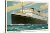 M.V. Britannic, Ocean Liner-null-Stretched Canvas