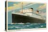 M.V. Britannic, Ocean Liner-null-Stretched Canvas