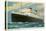 M.V. Britannic, Ocean Liner-null-Stretched Canvas