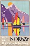 'Orient Line Cruises Norway' - Plakatwerbung für Reisen mit der Orient Line nach Norwegen. Ca. 1927-M.V. Molly Jones-Giclee Print