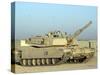 M1 Abram Tank at Camp Warhorse-Stocktrek Images-Stretched Canvas