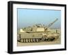 M1 Abram Tank at Camp Warhorse-Stocktrek Images-Framed Photographic Print