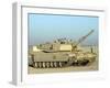 M1 Abram Tank at Camp Warhorse-Stocktrek Images-Framed Photographic Print