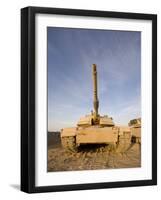 M1 Abrams Tank at Camp Warhorse-Stocktrek Images-Framed Photographic Print