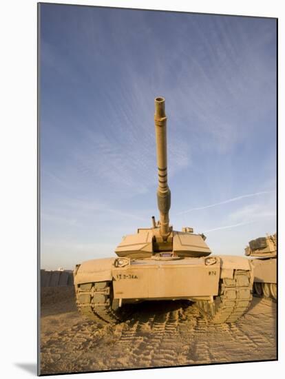 M1 Abrams Tank at Camp Warhorse-Stocktrek Images-Mounted Photographic Print