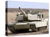 M1 Abrams Tank at Camp Warhorse-Stocktrek Images-Stretched Canvas