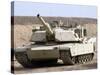 M1 Abrams Tank at Camp Warhorse-Stocktrek Images-Stretched Canvas