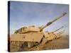 M1 Abrams Tanks at Camp Warhorse-Stocktrek Images-Stretched Canvas