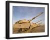 M1 Abrams Tanks at Camp Warhorse-Stocktrek Images-Framed Photographic Print