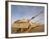 M1 Abrams Tanks at Camp Warhorse-Stocktrek Images-Framed Photographic Print