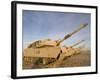 M1 Abrams Tanks at Camp Warhorse-Stocktrek Images-Framed Photographic Print