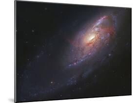 M106, Spiral Galaxy in Canes Venatici-Stocktrek Images-Mounted Premium Photographic Print