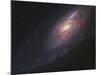 M106, Spiral Galaxy in Canes Venatici-Stocktrek Images-Mounted Photographic Print