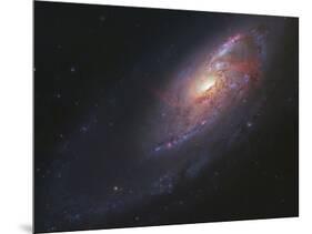 M106, Spiral Galaxy in Canes Venatici-Stocktrek Images-Mounted Photographic Print