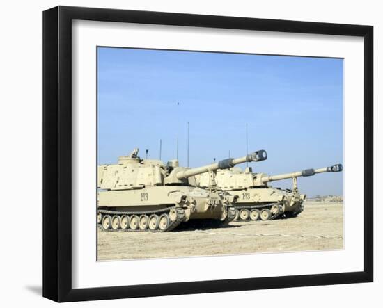 M109 Paladin, a Self-Propelled 155mm Howitzer-Stocktrek Images-Framed Photographic Print