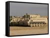 M113 Varient at Camp Warhorse-Stocktrek Images-Framed Stretched Canvas