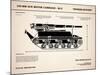 M12 Gun Carriage 155mm-Mark Rogan-Mounted Art Print