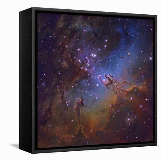 M16, the Eagle Nebula in Serpens-Stocktrek Images-Framed Stretched Canvas
