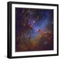 M16, the Eagle Nebula in Serpens-Stocktrek Images-Framed Photographic Print