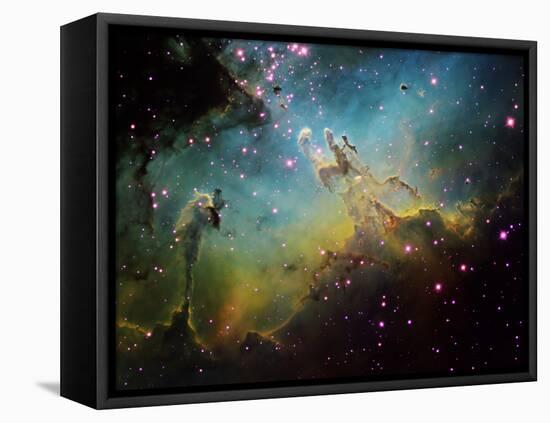 M16 the Eagle Nebula-Stocktrek Images-Framed Stretched Canvas