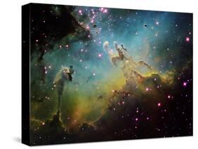 M16 the Eagle Nebula-Stocktrek Images-Stretched Canvas