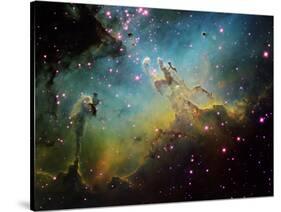 M16 the Eagle Nebula-Stocktrek Images-Stretched Canvas