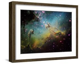 M16 the Eagle Nebula-Stocktrek Images-Framed Premium Photographic Print