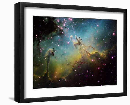 M16 the Eagle Nebula-Stocktrek Images-Framed Premium Photographic Print