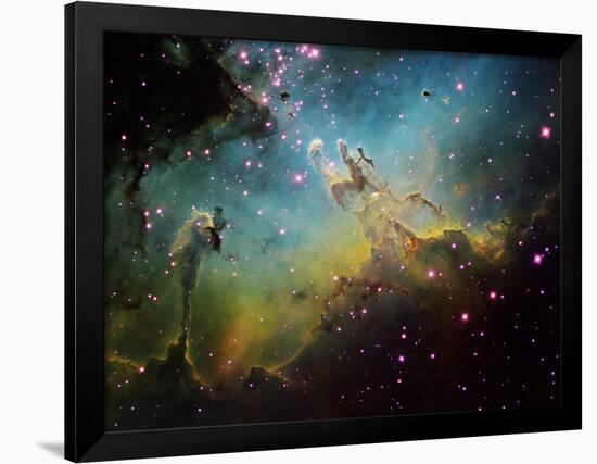 M16 the Eagle Nebula-Stocktrek Images-Framed Photographic Print