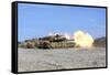 M1A1 Abrams Fire their 120Mm Smoothbore Cannon-null-Framed Stretched Canvas