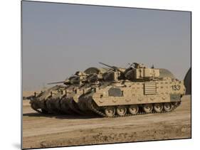 M2/M3 Bradley Fighting Vehicles-Stocktrek Images-Mounted Photographic Print