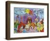 M20 Circus Maze-D. Rusty Rust-Framed Giclee Print