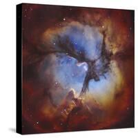 M20, the Trifid Nebula in Sagittarius-Stocktrek Images-Stretched Canvas