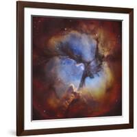 M20, the Trifid Nebula in Sagittarius-Stocktrek Images-Framed Photographic Print